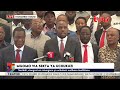 🔴Murkomen: The strike that is ongoing is suspended for a period of one week
