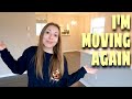 EMPTY HOUSE TOUR! I&#39;m Moving AGAIN!