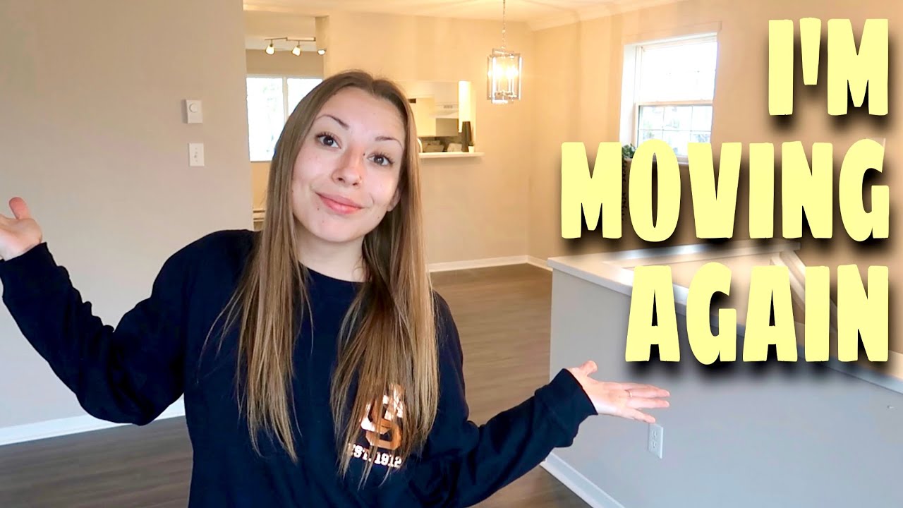 EMPTY HOUSE TOUR! I'm Moving AGAIN!