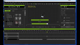 ICLONE 7: Mixing 3 motion clips and then add a motion path