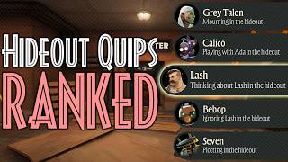 Ranking every Deadlock hero's hideout quip from WORST to BEST