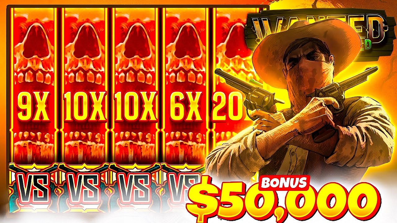 I Got 5 VS Symbol Bonus In Wanted Dead Or Wild | My Luckiest Session Wanted Dead Or Wild Game !!