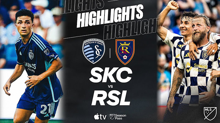 Sporting Kansas City vs. Real Salt Lake | Full Match Highlights | Johnny Russell Banger!