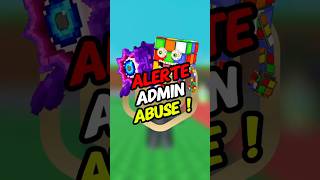 ⚠️ Alerte Admin Abuse Nouveautés + Ajouts + Backrooms ? (SAB) #roblox #shorts #stealabrainrot #sammy