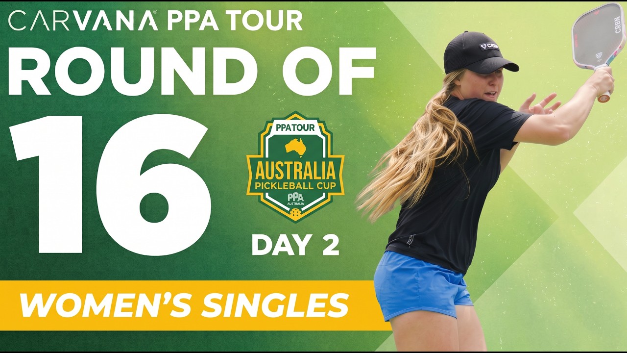 Castillo vs Townsend - Australia Pickleball Cup 2026 - Day 2