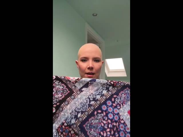 How to tie a head scarf during chemo or 