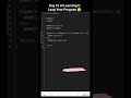 Learning C step by step💻Step13: Leap Year Program in C Follow for beginner-friendly programs🚀#shorts