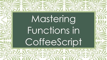 Mastering Functions in CoffeeScript