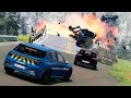 Police Motorcade Defense 5 | BeamNG.drive