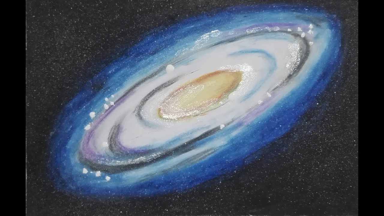 Milky Way Galaxy Drawing For Kids How To Draw The Mil - vrogue.co