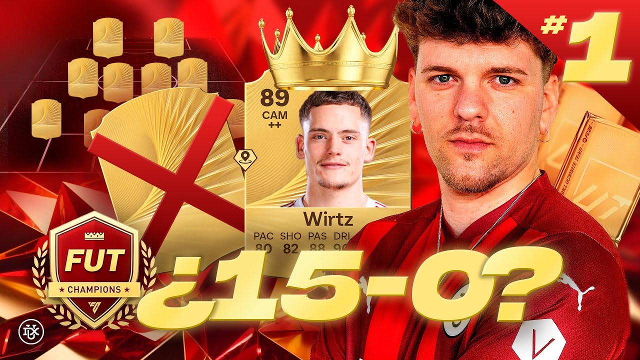 TÁCTICAS Y PLANTILLA PARA HACER ÉLITE EN FUT CHAMPIONS | #1