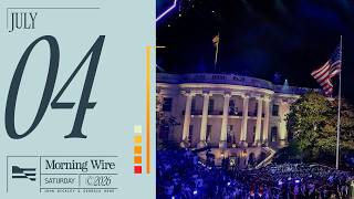 4th Of July Special
In this special 4th of July episode, Morning Wires John Bickley and Georgia Howe, along with host Wired In Live, Cabot Phillips, swap the usual interview format for a personal roundtable on what makes America special — from Cabots moving private tour of Ronald Reagans humble Santa Barbara ranch, to the viral wave of European soccer fans falling in love with American hospitality during the World Cup, to Johns unforgettable conversation with Vietnam veteran and medevac pilot Art Jacobs. Three stories, one theme: why this country, 250 years in, still inspires awe. Get the facts first with Morning Wire.
Start your morning with 15 minutes of what matters — and none of what doesn’t. Welcome to Morning Wire.
🔔 Subscribe and catch new episodes every day at 3:30 AM CT
🚨 Tired of the ads? Join DailyWire+ today and watch Morning Wire, along with all of our live news coverage, ad-free: https://bit.ly/3RzxiDM
- - -
Ep. 2875
- - -
Wake up with new Morning Wire merch: https://bit.ly/4lIubt3
- - -
Todays Sponsors:
Alliance Defending Freedom - If you believe in the freedom to practice your religion — this is an opportunity to take action. Visit https://JoinADF.com/WIRE to sign the petition today.
- - -
This video includes information, descriptions, video, and images meant to give important context to viewers. By including this context, the overlaid commentary, criticism, and analysis is able to serve the publics interest in the discussed subject matter. Pairing the appropriate context with the included commentary allows the video to: (i) educate viewers; and (ii) document newsworthy events or other matters of public interest. To the greatest extent possible, the included commentary is intended to: (a) accurately identify the involved parties; (b) describe the subject matter in detail; (c) clearly articulate condemnation and criticism of the subject behavior while including an opposing view; and (d) to discourage viewers from engaging in the subject behavior.
#MorningWire #Podcast #JohnBickley #GeorgiaHowe #GlobalNews #News #Politics 4th Of July Special