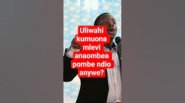 Pastor Daniel Mgogo Watch And Subscribe 