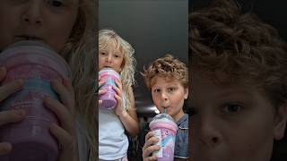 trying the unicorn frap