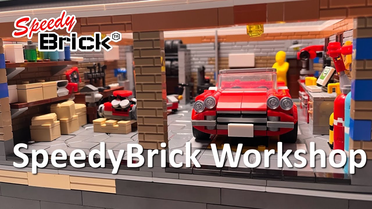 Мастер-класс по размеру Lego MOC Speed ​​Champions от SpeedyBrick
