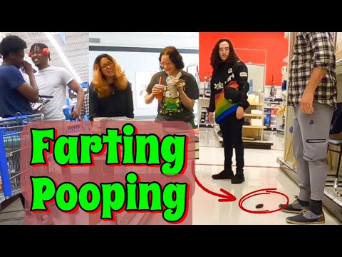 FARTING then POOPING on the FLOOR! 💩😝 (Funny Fart Prank #9) 🤣