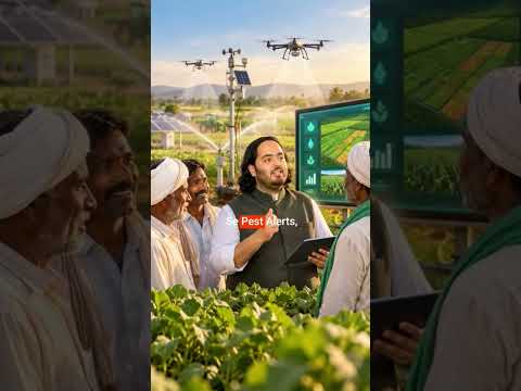  #AIinAgriculture #AnantDadaEra #AnantAmbani Anant Ambani’s Smart Farming Vision