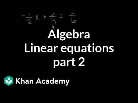 Video: Hvad er jeg'et i Algebra 2?