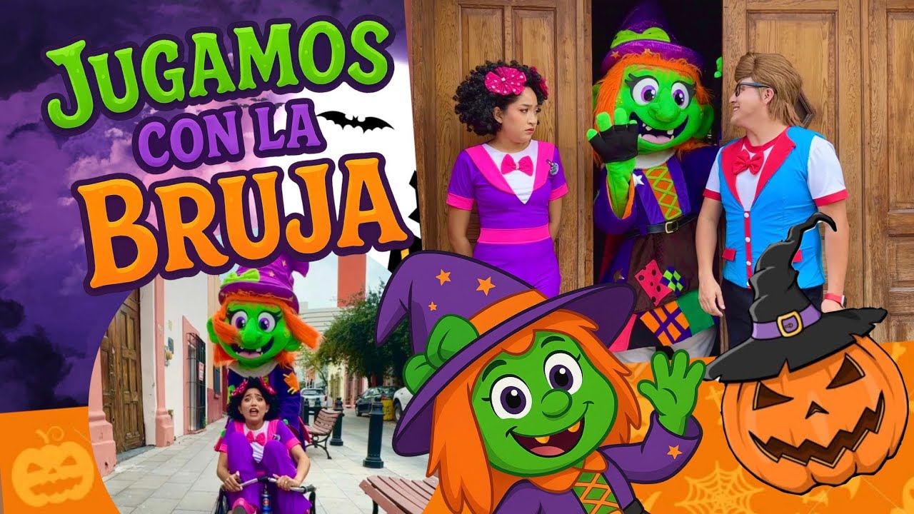 La Compañera juega con la bruja  | Hechizan al compañero | La Compañera se cae de la bicicleta