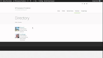 Using WP Symposium Pro Shortcodes