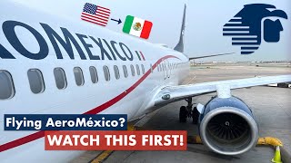 Flying AEROMEXICO from Chicago to Mexico City on the 737-800