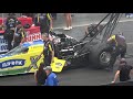 2021 NHRA Summit Racing Nationals Nitro Top Fuel Dragster Quarterfinals - Norwalk Ohio