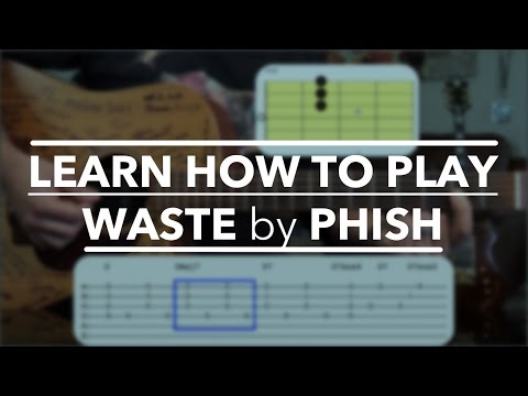 phish-waste-guitar-lesson-►-acoustic-version-for-beginners
