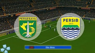 Persebaya Surabaya  •VS•  Persib Bandung - BRI Liga 1 || eFootball™ 2024 - PPSSPP