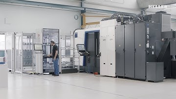 HELLER HF 3500 with EROWA ERD robot cell