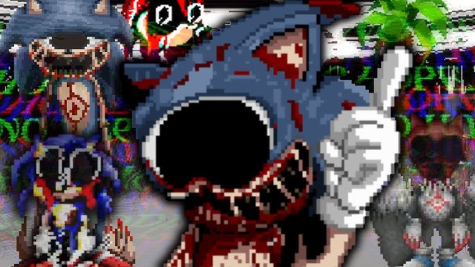 SONIC.FBX ENDING (SONIC.EYX INSPIRED HORROR GAME) - BiliBili