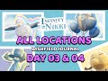 ALL LOCATIONS for Wishfield Journal Event // Day 3 & 4 hot balloon, giant bird, crane, picey & more