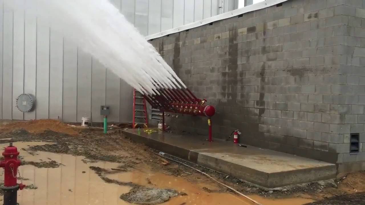 MGP Distribution Center On-Site Fire Pump Flow Test