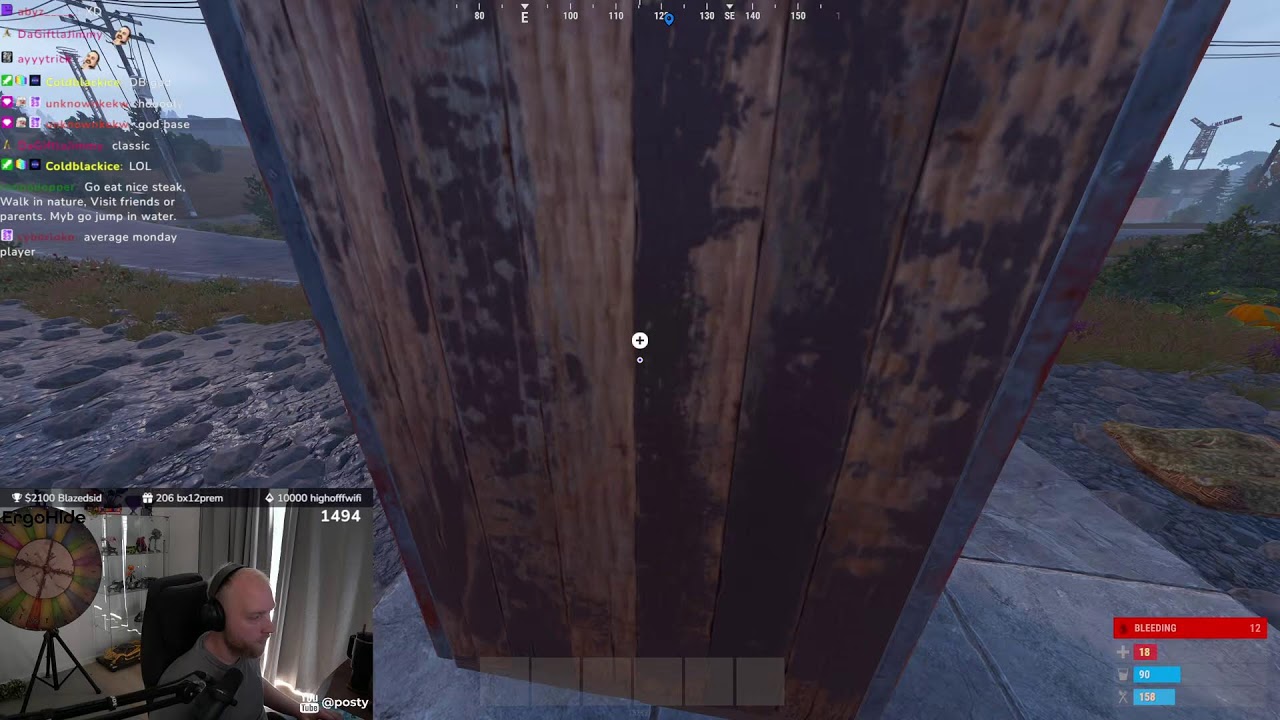 SHORT END OF WIPE FRESHY