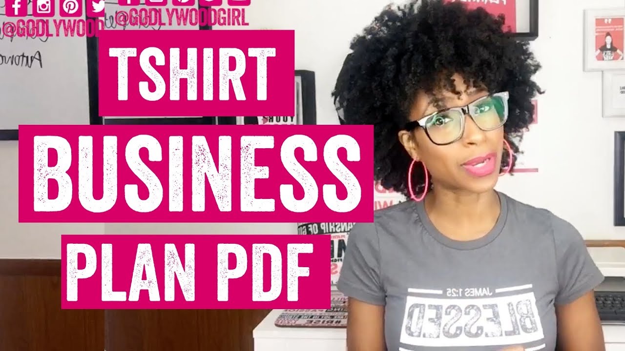 t shirt business plan pdf