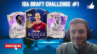 WE DID IT FIRST TRY?! - 126 UT DRAFT CHALLENGE #1