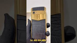 Vertu aster p Gold mạ pvd siêu đẹp #vertuasterp #vertuchinhhang #vertu