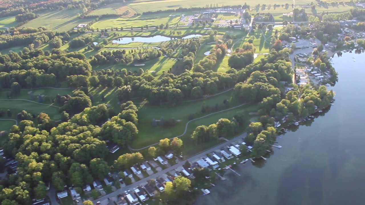 Aerial View of Pike Lake Golf Centre YouTube