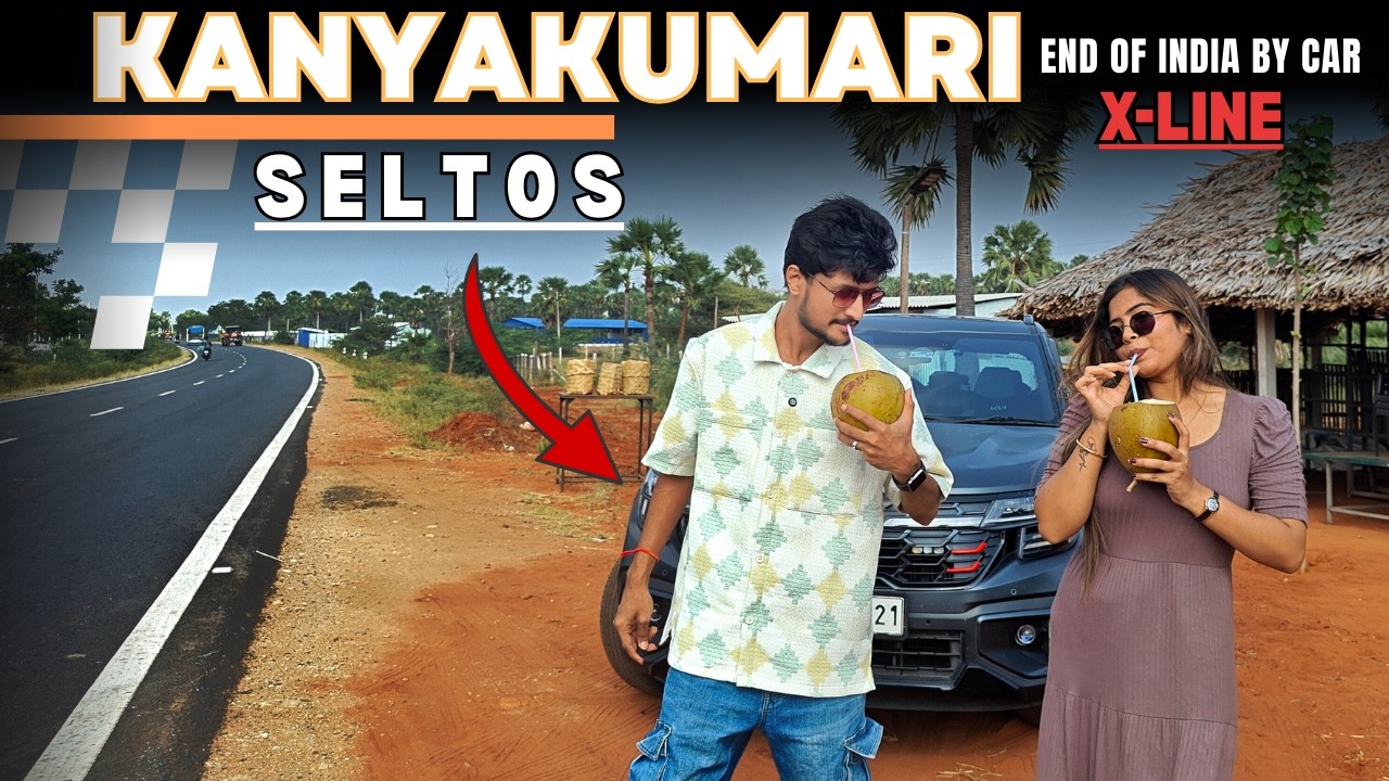 Rameshwaram to Kanyakumari Road Trip 🚗 | End of India by Car | Kia Seltos X-Line