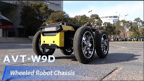 AVT-W9D Wheeled robot chassis #wheeled #chassis #robotchassis