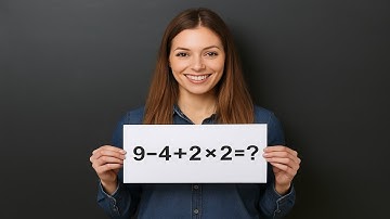 What’s the Answer to 9 − 4 + 2 × 2? | Order of Operations Explained!