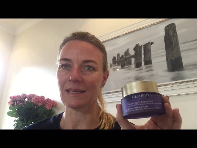 melodramatiske Bortset Mekaniker Clarins extra firming mask - YouTube