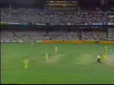 AUSTRALIA vs INDIA, 1991/1992 WSC 2nd FINAL, SCG