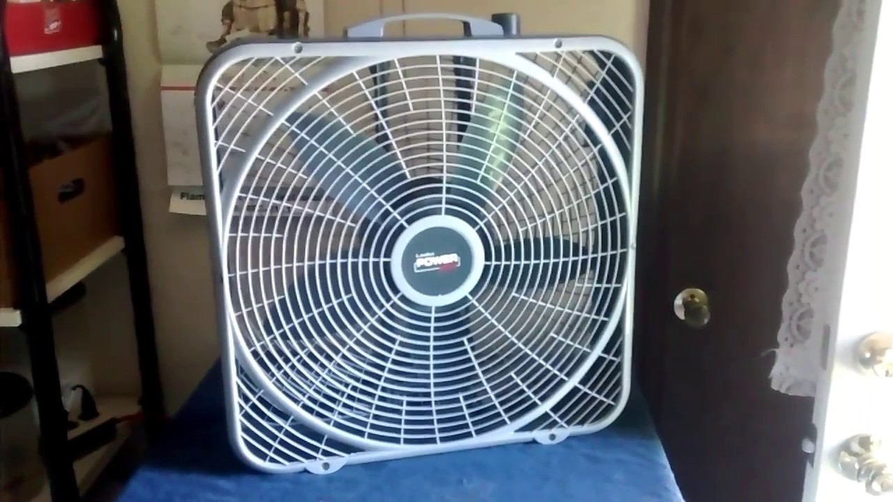 Lasko "Power Plus" model B20540 - YouTube