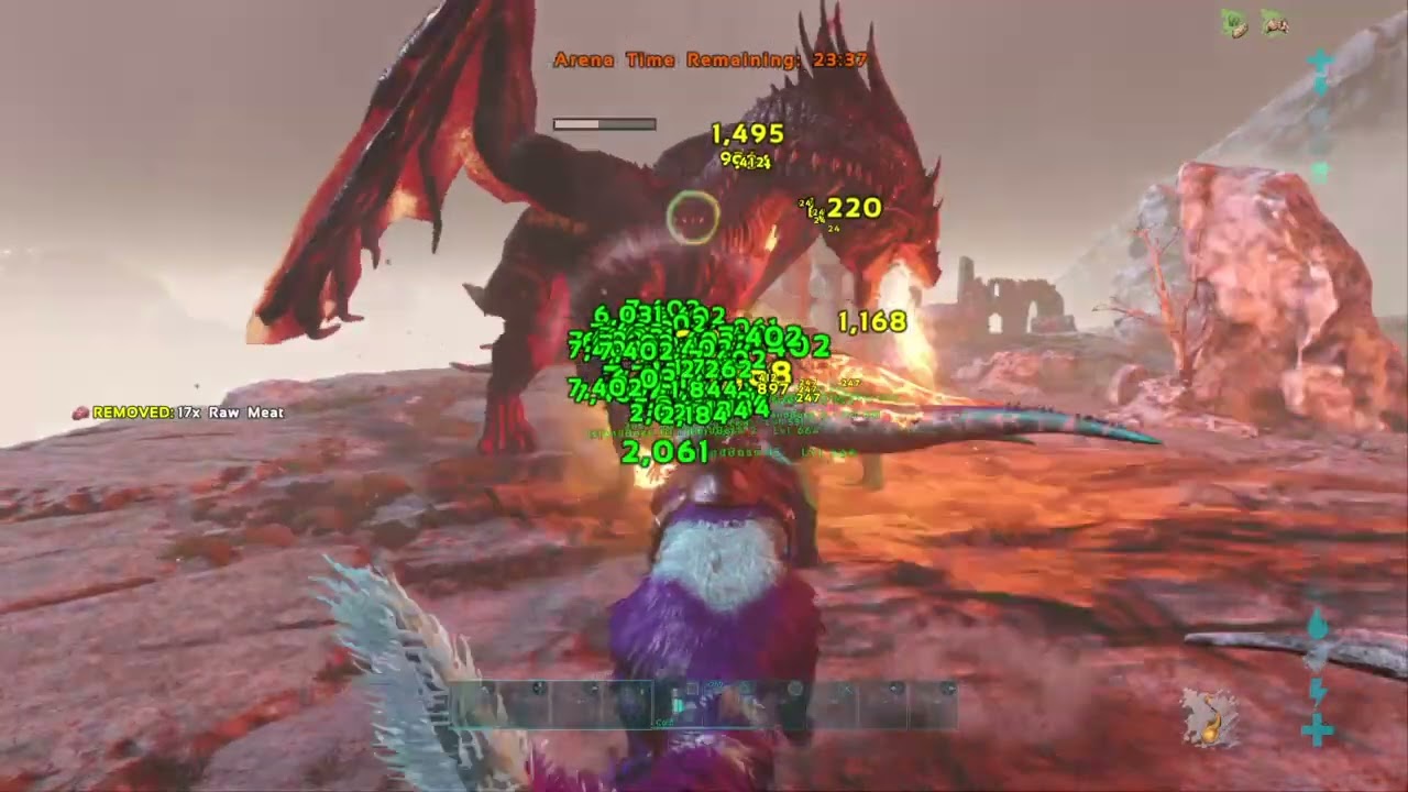 ARK: Survival Evolved The Island Solo Alpha Dragon Fight