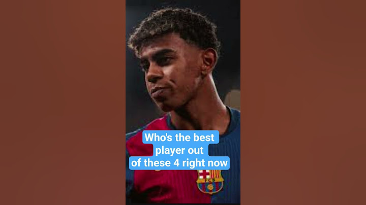 Who's the best player out of these 4 right now