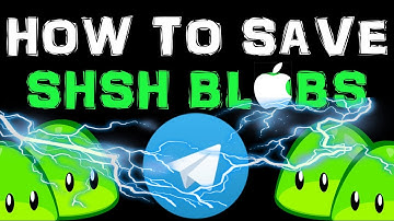 SAVE SHSH BLOBS EASY!! TELEGRAM METHOD!!