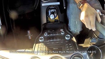 MGW and Steeda Race Spec Short Throw Shifter Comparison 2015-2016 Mustang GT