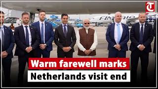 PM Modi concludes Netherlands visit, departs for Sweden after Dutch PM send-off