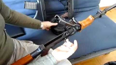 RPD light machine gun basics