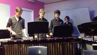RBSC percussion ensemble at soiree September 2014 screenshot 4